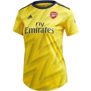 New Women's Medium M Adidas Women's Arsenal FC Away Jersey EH5678 Yellow